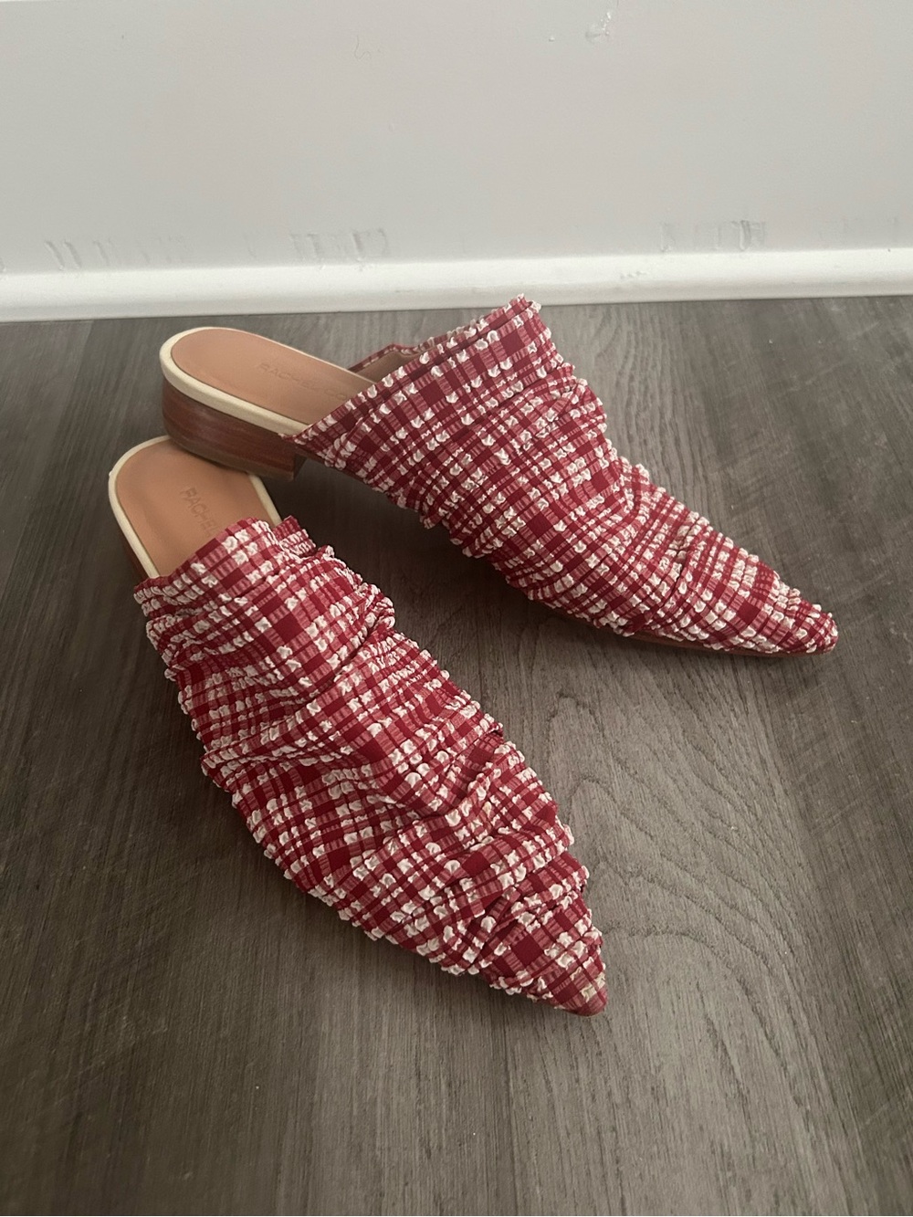 Rachel Comey Dore Slide Plaid Mule 8.5